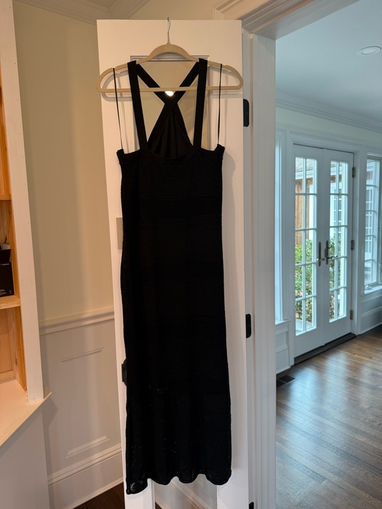 Joie Dresses & Skirts - Joie Halter Maxi Dress - Size Large, Black Elegant Evening Dress